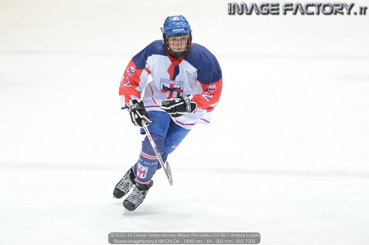2015-01-24 Diavoli Sesto-Hockey Milano Rossoblu U14 0611 Andrea Lodolo